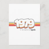 1979 De geboorte van legendes Briefkaart (Voorkant)
