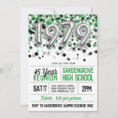 1979 High School College Reunion Uitnodiging (Voorkant)