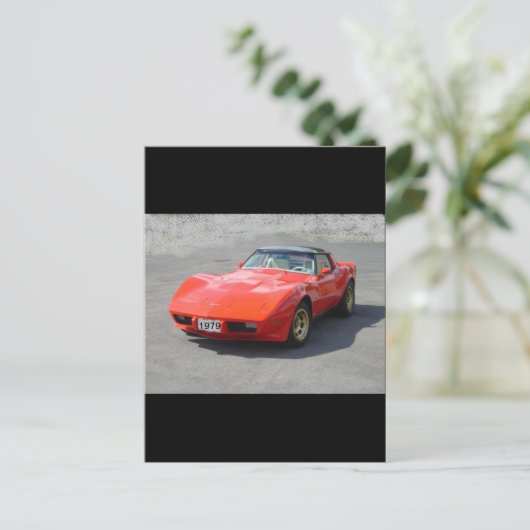 1979 Klassieke auto's Briefkaart (Staand voorkant)