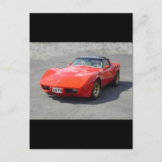 1979 Klassieke auto's Briefkaart (Voorkant)