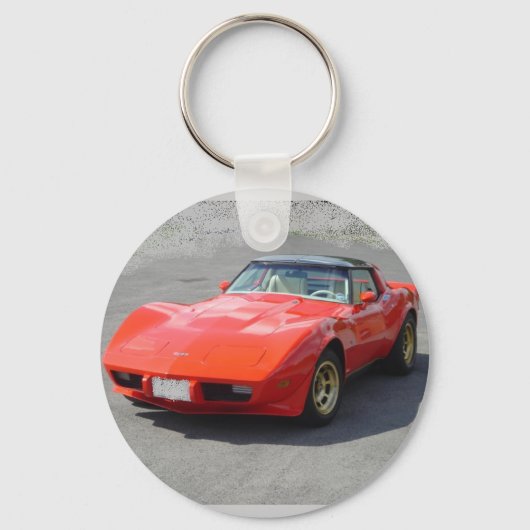 1979 Klassieke auto's Sleutelhanger (Voorkant)