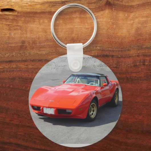 1979 Klassieke auto's Sleutelhanger (Voorkant)