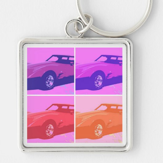 1979 Klassieke auto's Sleutelhanger (Voorkant)