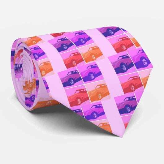 1979 Klassieke auto's Stropdas (Opgerold)