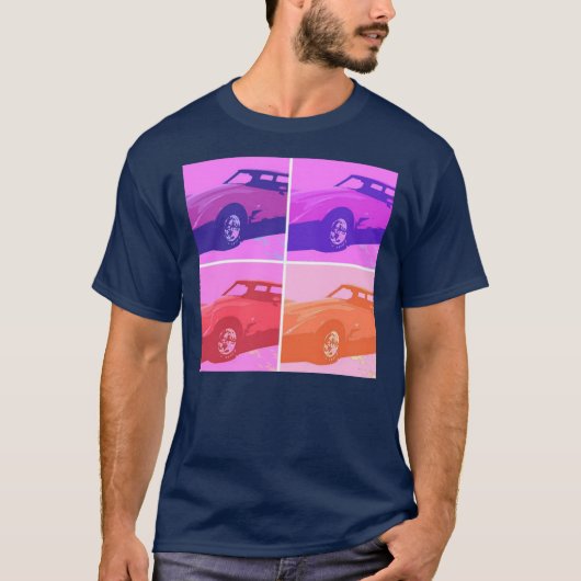 1979 Klassieke auto's T-shirt (Voorkant)