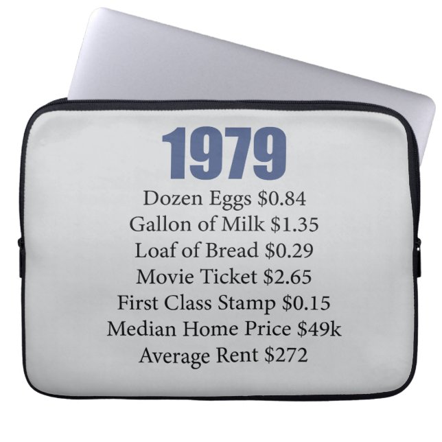 1979 LAPTOP SLEEVE (Voorkant)
