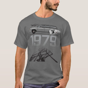 1979 Meerkleurige Wagon T-shirt