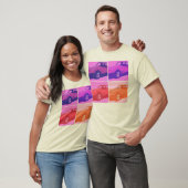 1979 Red Corvette Pop Art T-shirt (Unisex)