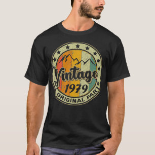 1979 Retro 43 jaar oud cadeau 43 jaar T-shirt
