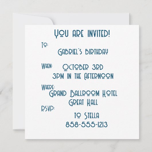  1979 Retro Stripe Sun Kaart (Achterkant)