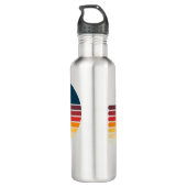 1979 Retro Stripe Sun Waterfles (Achterkant)