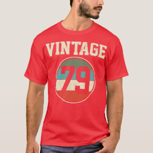 1979 Verjaardag Vintage 3 T-shirt
