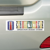 197e Infanteriebrigade SWA Combat Veteran Sticker (Op auto)