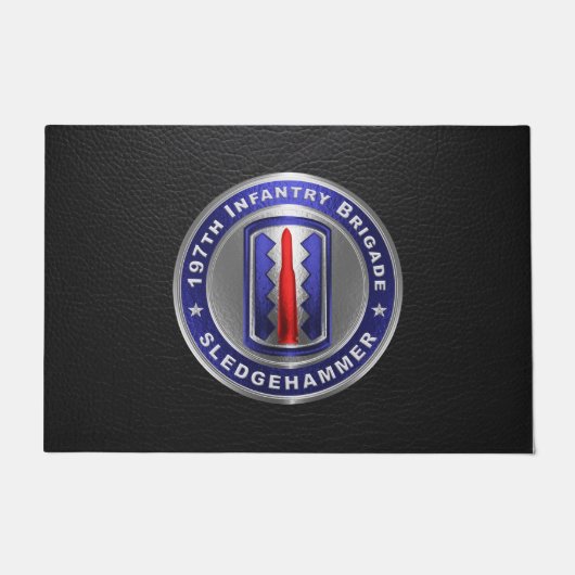197ste Infanteriebrigade Deurmat (Voorkant)