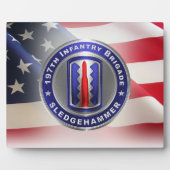 197ste Infanteriebrigade Fotoplaat (Voorkant)