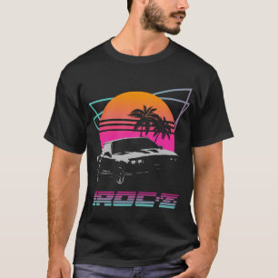 198039S Retro Wave Chevy Camaro Iroc-Z T-shirt