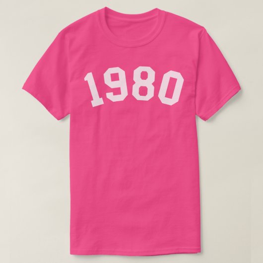 1980 4 T-SHIRT (Design voorkant)