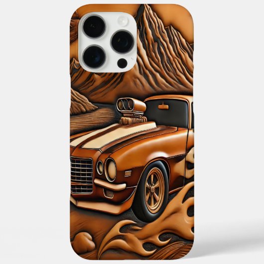 1980 Auto op dromerige wegen Case-Mate iPhone Case (Achterkant)