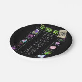 1980 Birthday Trivia Facts Paper Bord (Gekanteld)