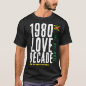 1980 ECHTE MANNEN SLOW DANCE Basic Donker T-shirt (Voorkant)
