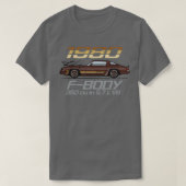 1980 FBody Brown T-shirt (Design voorkant)