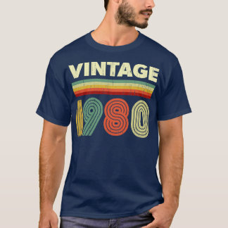 1980  gedenkteken op jaardag 41 jaar oud t-shirt