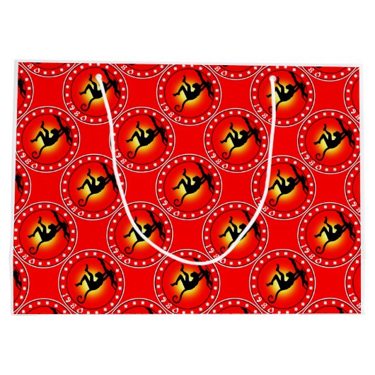 1980 Jaar van de Aap Groot Cadeauzakje (Achterkant)