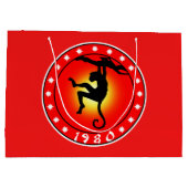 1980 Jaar van de Aap Large Cadeautasje (Achterkant)