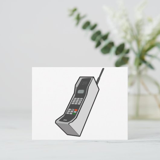 1980-mobiel briefkaart (Staand voorkant)