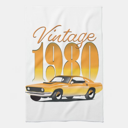 1980-oprolwagen theedoek (Verticaal)