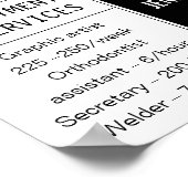 1980 Retro Newspaper Birthday Poster (Hoek)