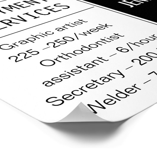 1980 Retro Newspaper Birthday Poster (Hoek)