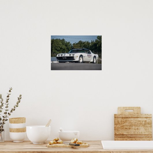 1980 Turbo Trans Am Pace Poster (Keuken)