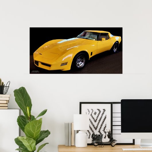 1980 VETTE POSTER (Thuiskantoor)