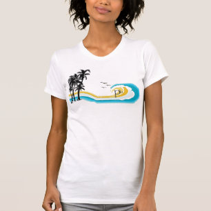 1980MauiPalm Tree T T-shirt