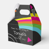 1980's 90's Records Retro Rainbow Bedankdoosjes (Voorkant Zijde)