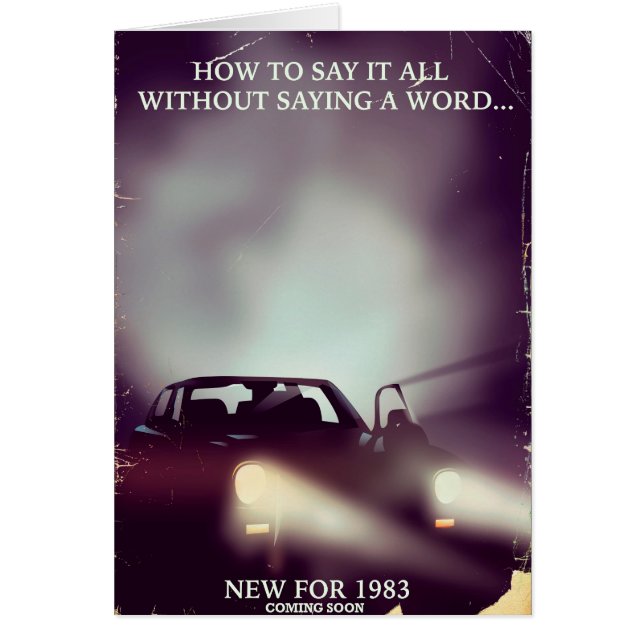 1980s autoreclame (Voorkant)