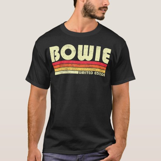 1980s Bowie Maryland T-shirt (Voorkant)