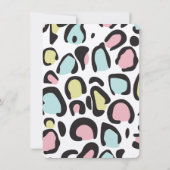 1980s Dierlijk afdrukpatroon (Achterkant)