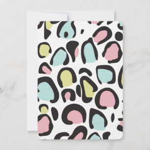 1980s Dierlijk afdrukpatroon