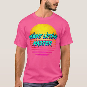 1980S Gewichtheffen Master T-shirt