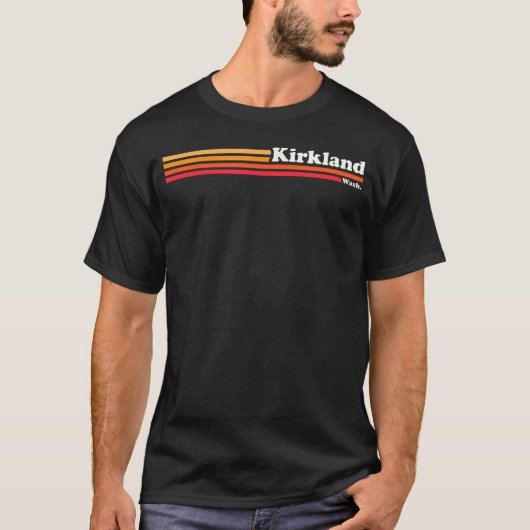 1980s Kirkland Washington T-shirt (Voorkant)