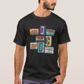 1980S Mixtapereedrive 80S-cassettes C T-shirt (Voorkant)