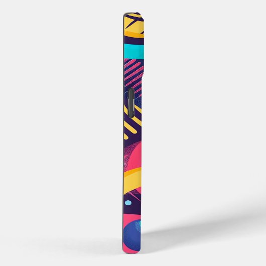 1980's patroon iPhone / iPad case (Achterkant / Rechts)