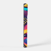 1980's patroon iPhone / iPad case iPhone 15 Case (Rechterkant)