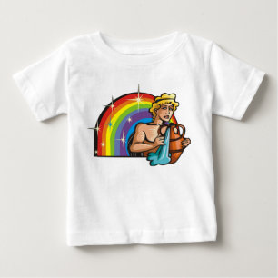 1980s Regenboog met Waterman met Water Vaas
