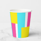 1980's retro lol, helemaal rauwe kerel papieren bekers (Achterkant)