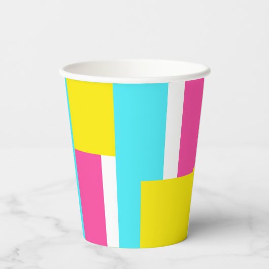 1980's retro lol, helemaal rauwe kerel papieren bekers (Achterkant)