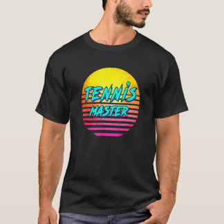 1980s Retro Tennis Master T-shirt