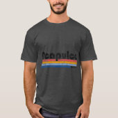  1980s Style Acapulco Mexico T-shirt (Voorkant)